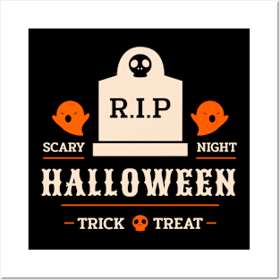 RIP Halloween - A Trick or Treat Posters and Art